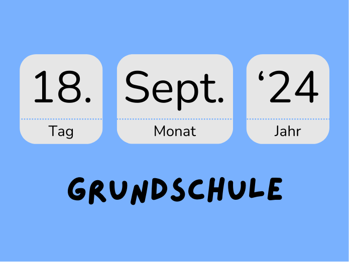 Zielgruppe und Datum